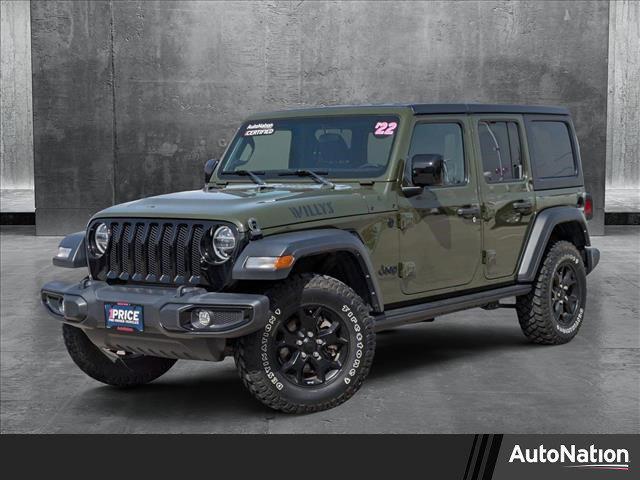 used 2022 Jeep Wrangler car, priced at $30,995