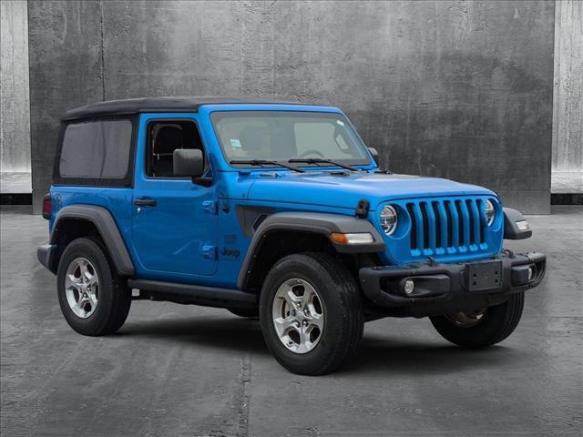 used 2021 Jeep Wrangler car, priced at $29,375