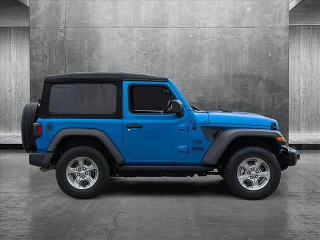 used 2021 Jeep Wrangler car, priced at $29,375