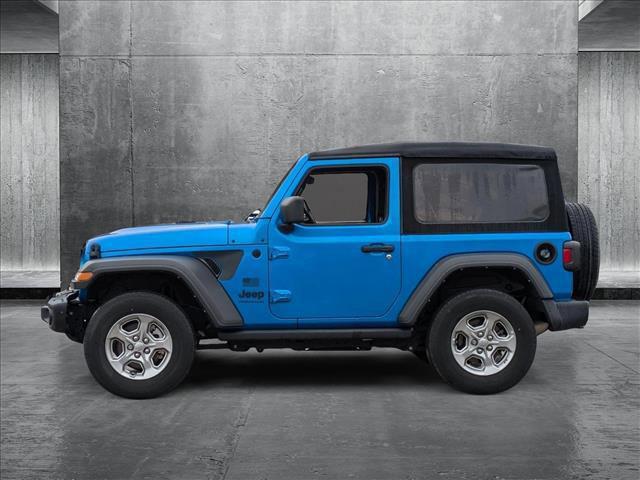 used 2021 Jeep Wrangler car, priced at $29,375