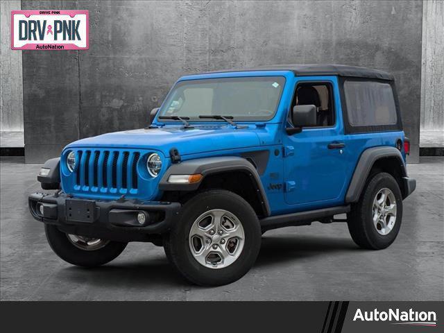 used 2021 Jeep Wrangler car, priced at $29,375