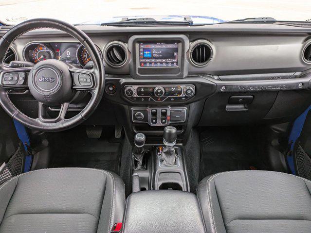 used 2021 Jeep Wrangler car, priced at $29,375