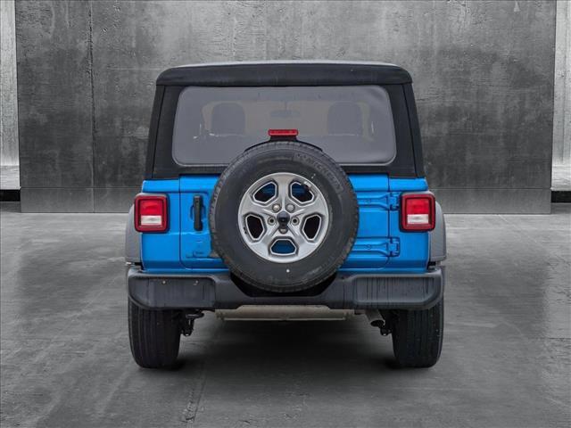 used 2021 Jeep Wrangler car, priced at $29,375