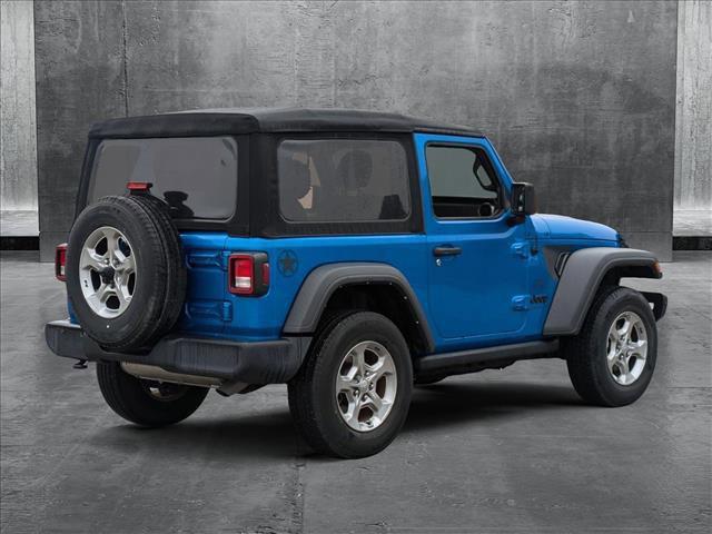 used 2021 Jeep Wrangler car, priced at $29,375