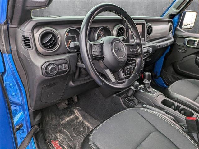 used 2021 Jeep Wrangler car, priced at $29,375