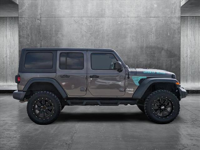 used 2018 Jeep Wrangler Unlimited car, priced at $23,420
