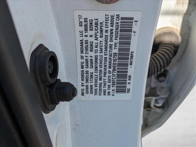 used 2017 Honda Civic car, priced at $16,990