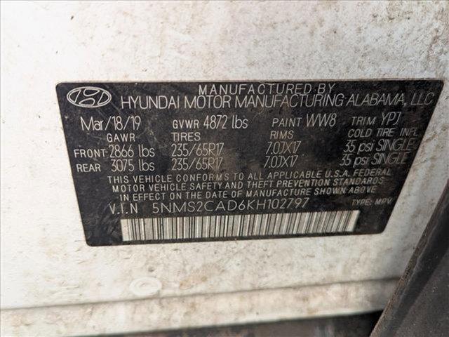 used 2019 Hyundai Santa Fe car, priced at $16,989