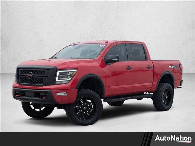 used 2021 Nissan Titan car, priced at $37,591