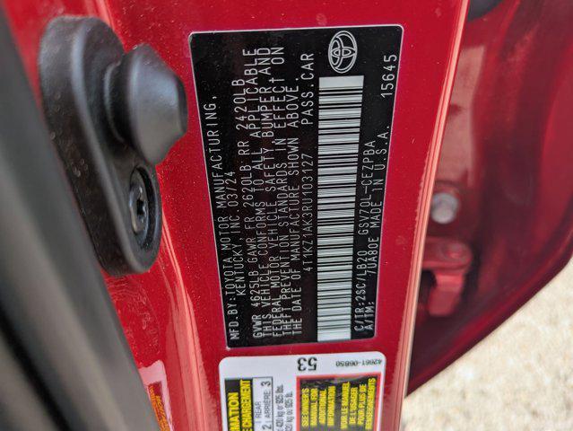 used 2024 Toyota Camry car, priced at $36,849