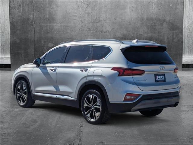 used 2019 Hyundai Santa Fe car, priced at $18,439