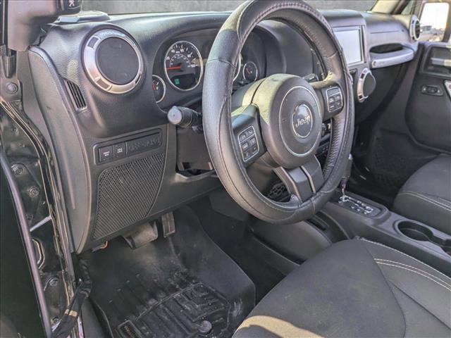 used 2015 Jeep Wrangler Unlimited car, priced at $21,299