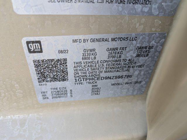 used 2022 GMC Sierra 1500 car, priced at $41,995