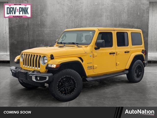 used 2020 Jeep Wrangler Unlimited car, priced at $29,363