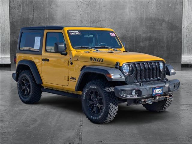 used 2020 Jeep Wrangler car, priced at $29,999