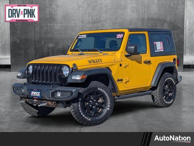 used 2020 Jeep Wrangler car, priced at $29,999