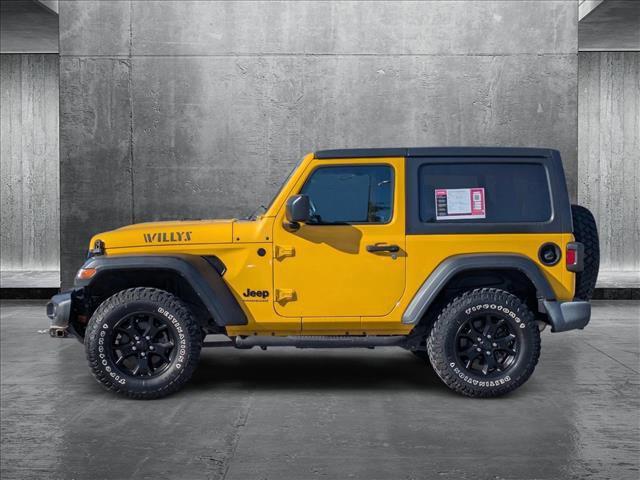 used 2020 Jeep Wrangler car, priced at $29,999