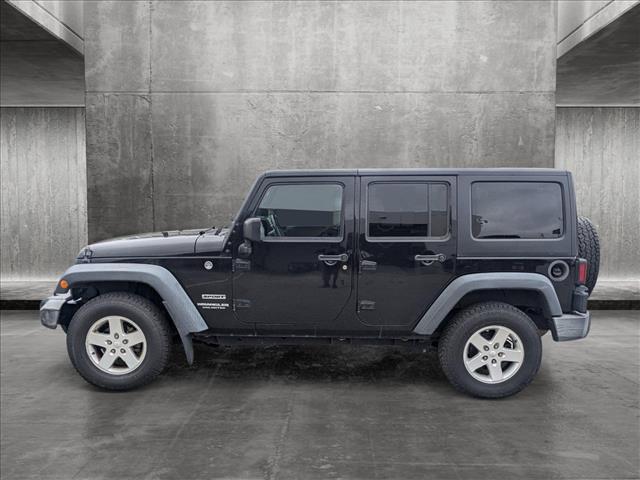 used 2016 Jeep Wrangler Unlimited car, priced at $13,999