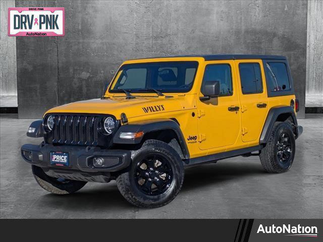 used 2021 Jeep Wrangler car, priced at $25,599