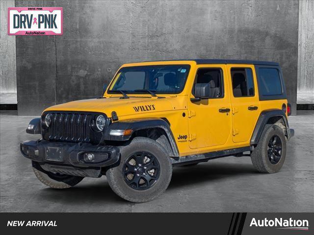 used 2021 Jeep Wrangler car, priced at $27,498