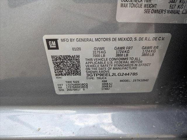used 2020 GMC Sierra 1500 car, priced at $37,380