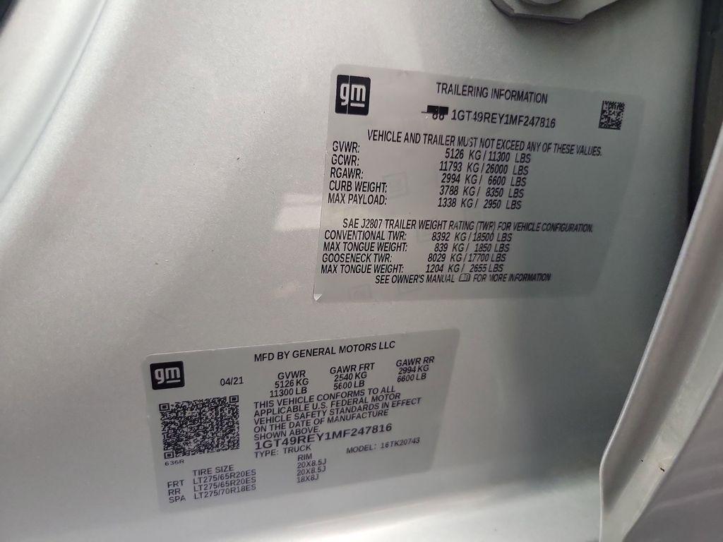 used 2021 GMC Sierra 2500 car, priced at $60,998