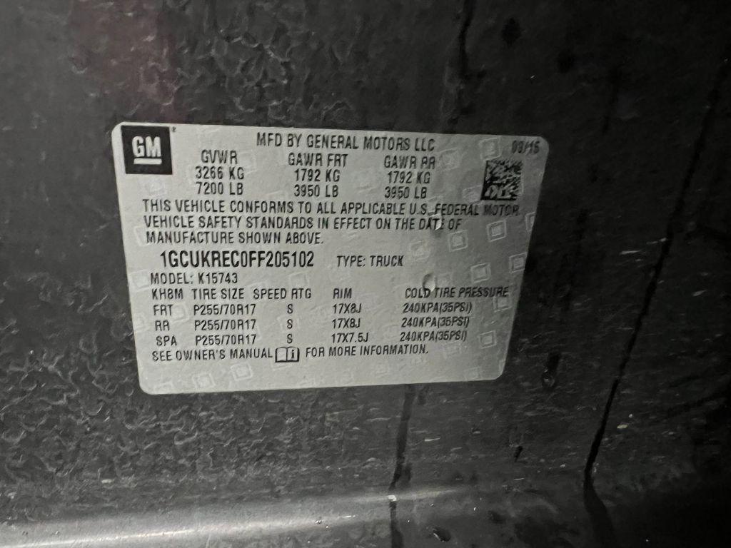 used 2015 Chevrolet Silverado 1500 car, priced at $9,900