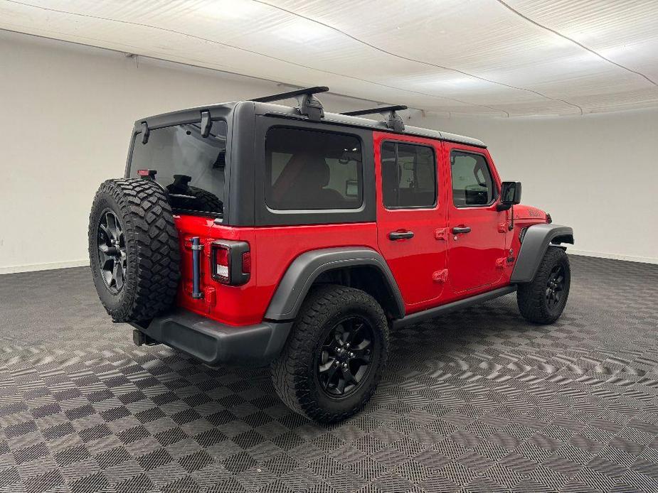 used 2020 Jeep Wrangler Unlimited car, priced at $25,596