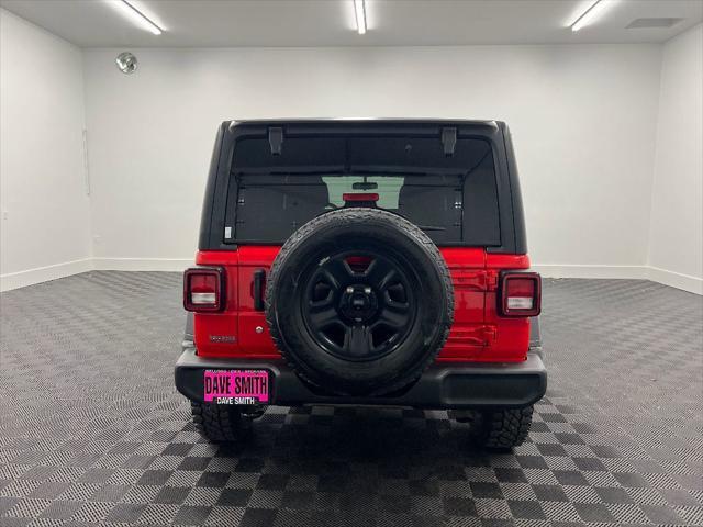 used 2018 Jeep Wrangler Unlimited car, priced at $23,498