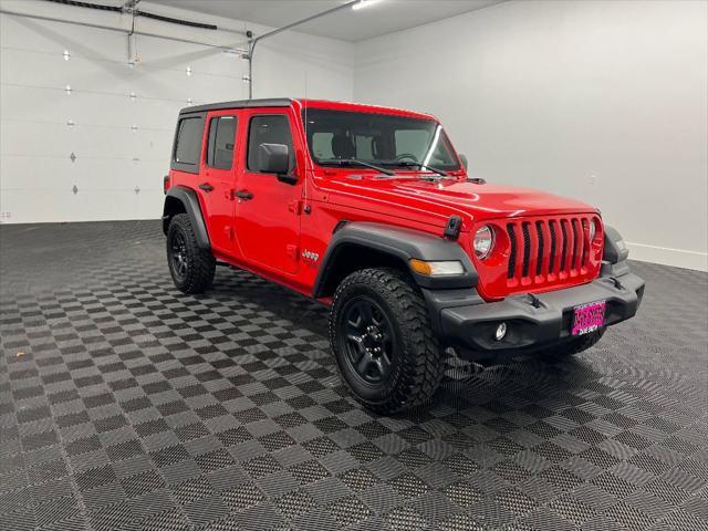 used 2018 Jeep Wrangler Unlimited car, priced at $23,498