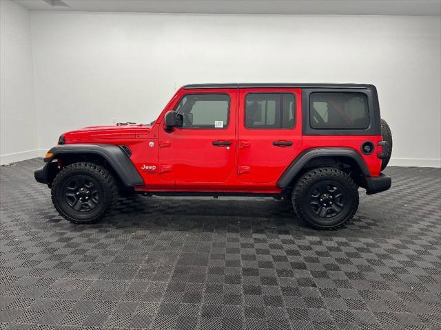 used 2018 Jeep Wrangler Unlimited car, priced at $23,498