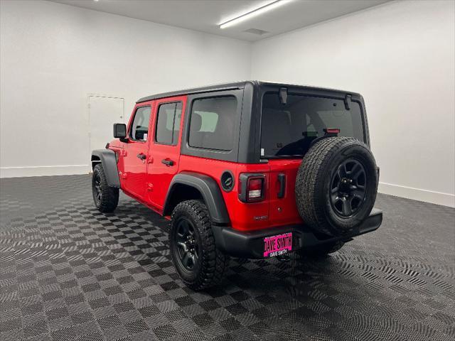 used 2018 Jeep Wrangler Unlimited car, priced at $23,998