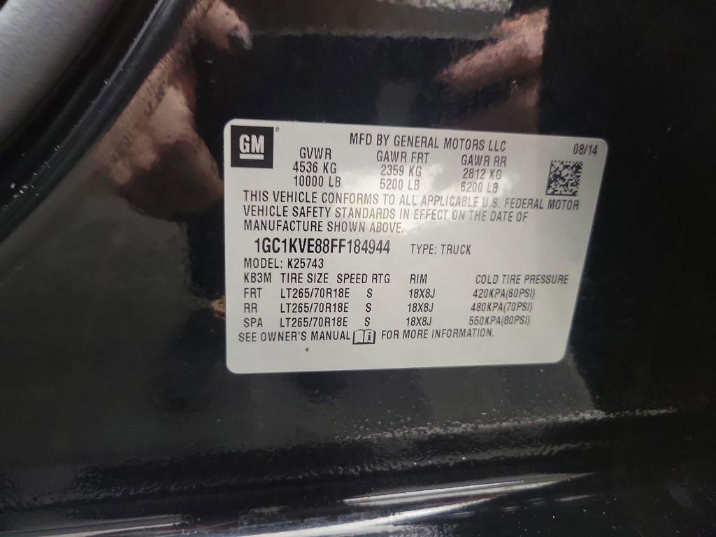 used 2015 Chevrolet Silverado 2500 car, priced at $38,998