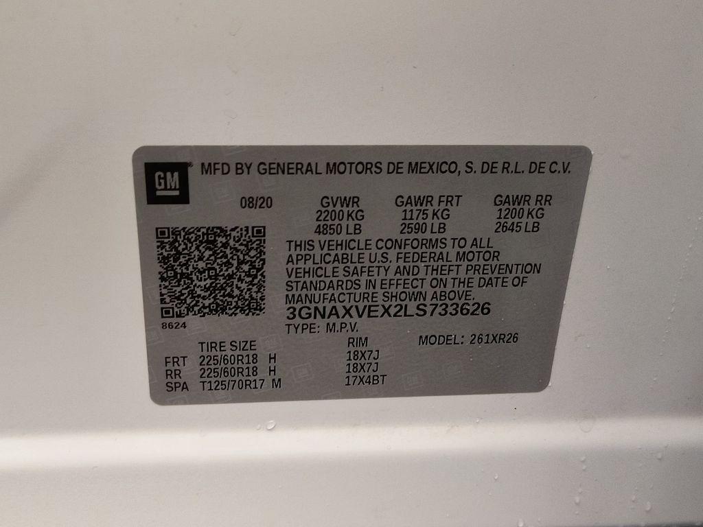 used 2020 Chevrolet Equinox car, priced at $21,998