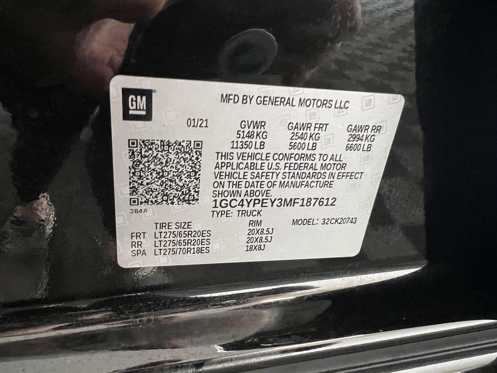 used 2021 Chevrolet Silverado 2500 car, priced at $58,998