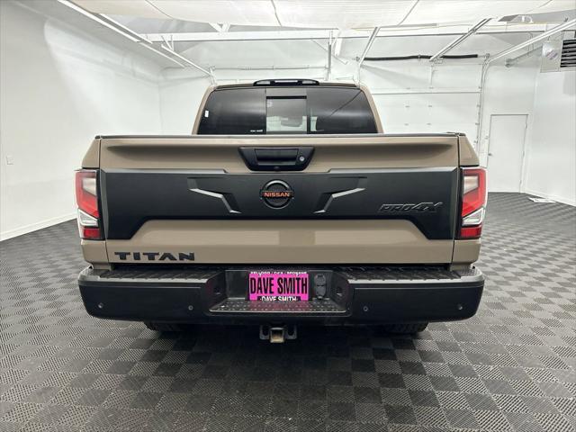 used 2021 Nissan Titan car, priced at $35,800