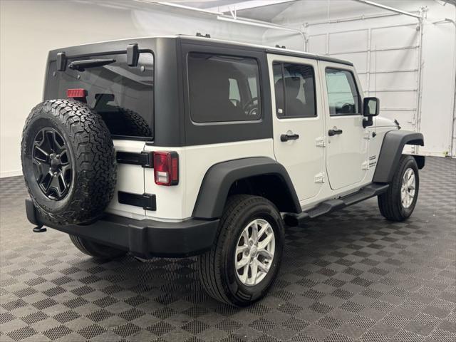 used 2017 Jeep Wrangler Unlimited car, priced at $21,998