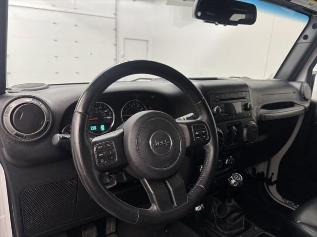 used 2017 Jeep Wrangler Unlimited car, priced at $21,998