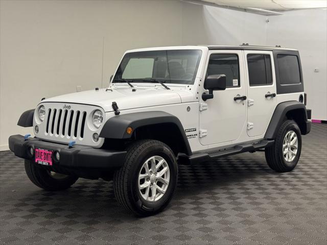 used 2017 Jeep Wrangler Unlimited car, priced at $21,998