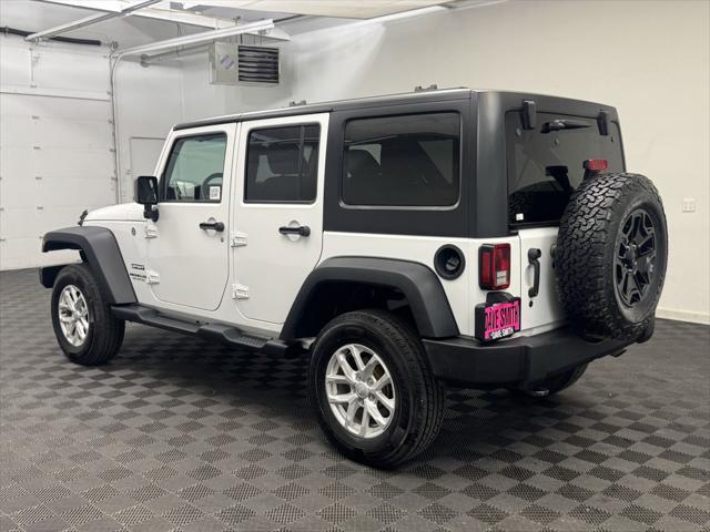used 2017 Jeep Wrangler Unlimited car, priced at $21,998