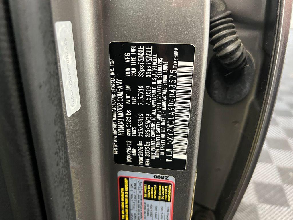 used 2013 Hyundai Santa Fe car, priced at $8,500