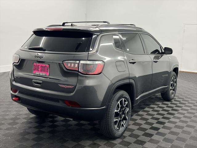 used 2021 Jeep Compass car, priced at $20,498