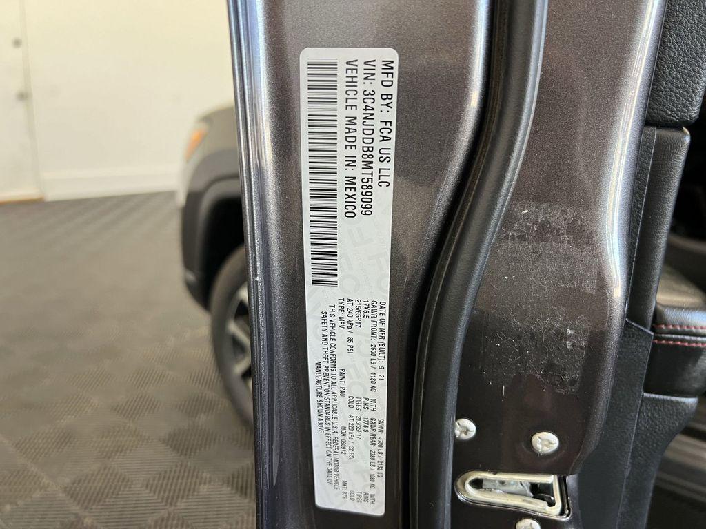 used 2021 Jeep Compass car, priced at $20,298