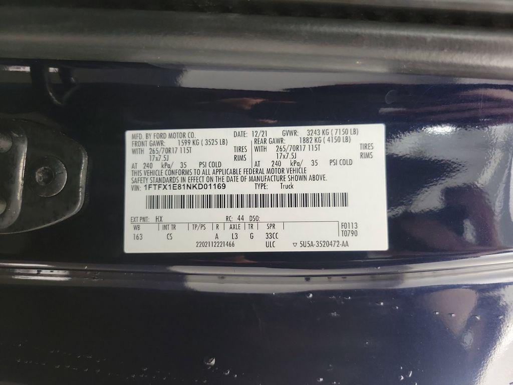 used 2022 Ford F-150 car, priced at $34,998