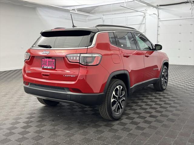 used 2024 Jeep Compass car, priced at $27,998