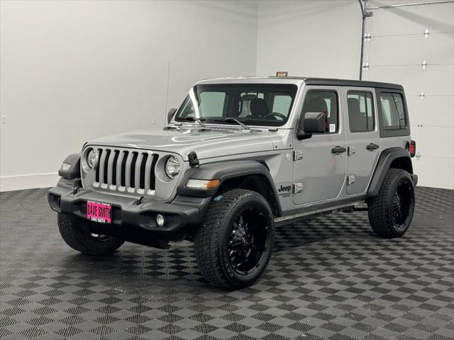 used 2021 Jeep Wrangler Unlimited car, priced at $26,998
