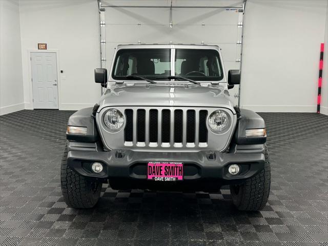 used 2021 Jeep Wrangler Unlimited car, priced at $26,998