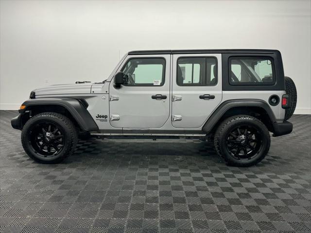 used 2021 Jeep Wrangler Unlimited car, priced at $26,998