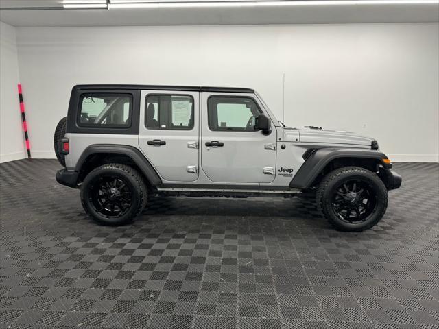 used 2021 Jeep Wrangler Unlimited car, priced at $26,998