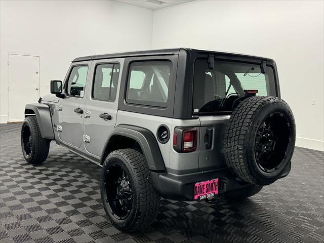 used 2021 Jeep Wrangler Unlimited car, priced at $26,998